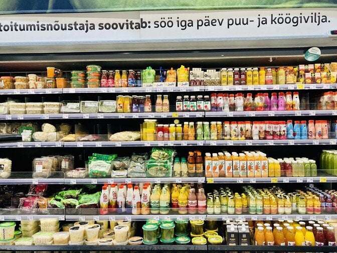 image for Supermarket chains removing Russian-origin products from shelves