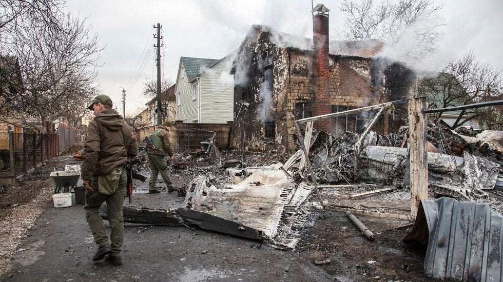image for Kyiv still in Ukrainian control despite Russian offensive