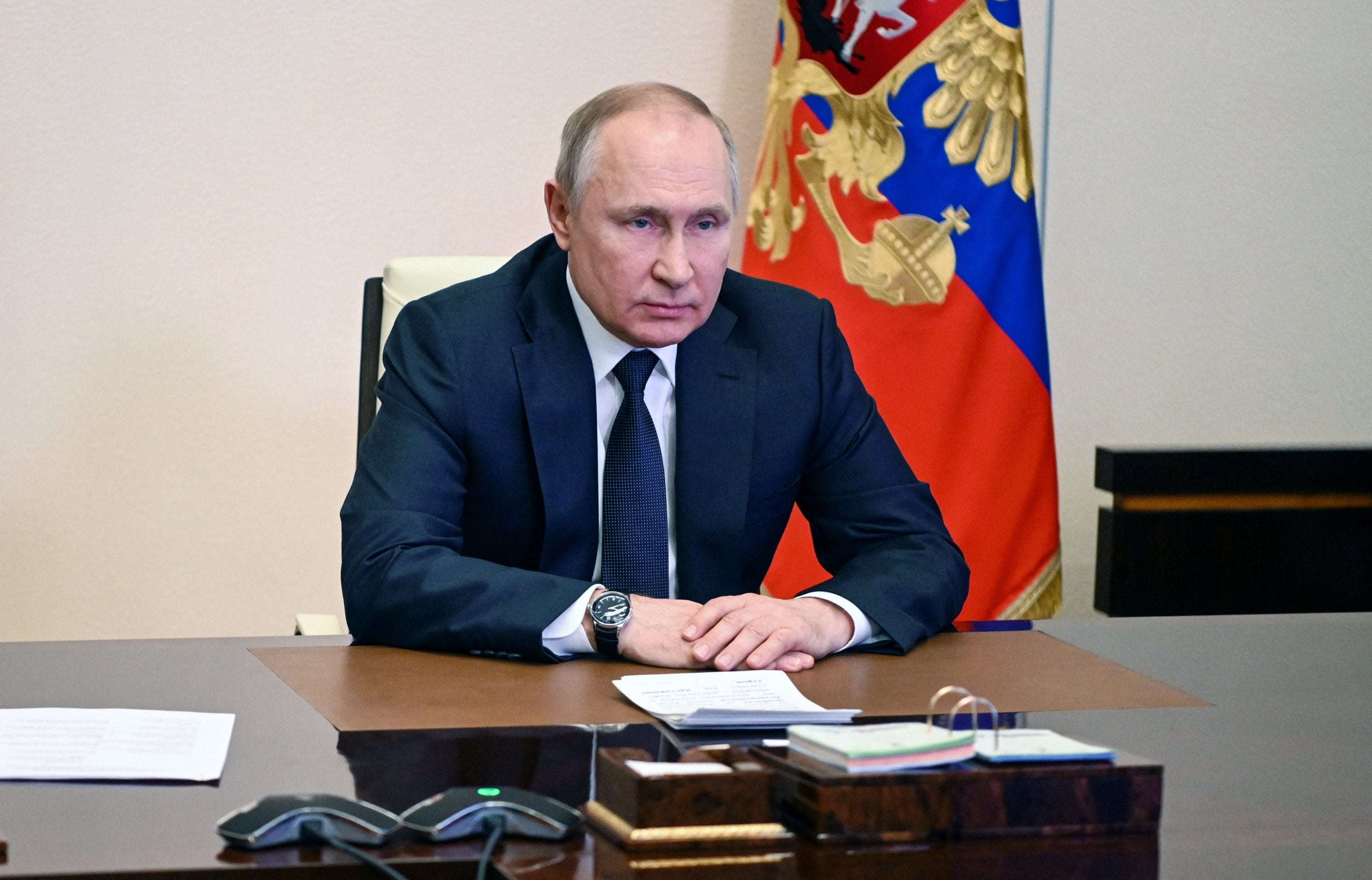 image for Vladimir Putin Says Russia Has 'No Ill Intentions,' Pleads for No More Sanctions