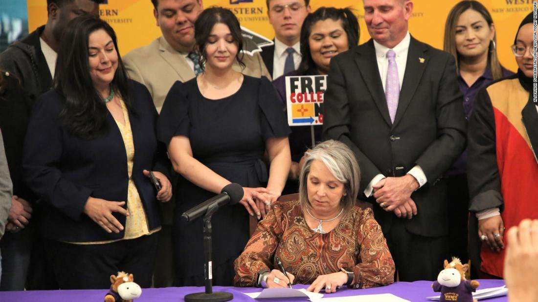 image for New Mexico's governor just signed a bill to make college tuition-free