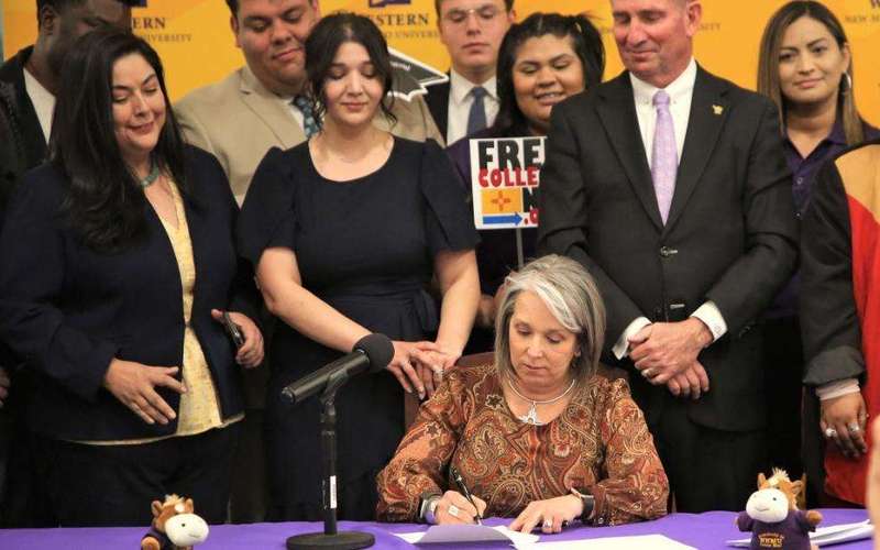 image for New Mexico's governor just signed a bill to make college tuition-free