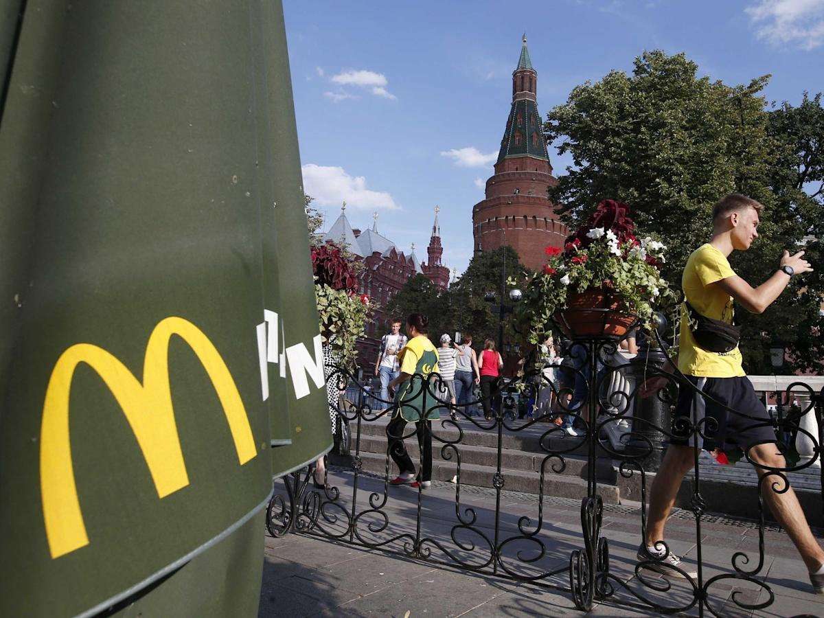 image for McDonald's says restaurant closures in Russia will cost the chain $50 million a month