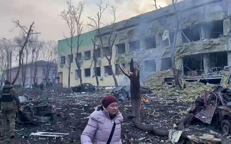 image for Russian attacks hit at least 9 Ukrainian medical facilities, visual evidence shows