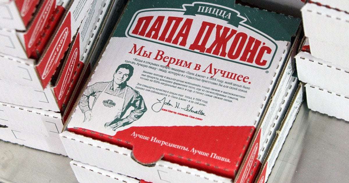 image for Papa John's faces backlash after U.S. franchisee refuses to close 190 Russia stores