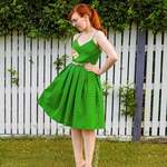 image for [OC] Made a dress in honour of St Patrick’s Day