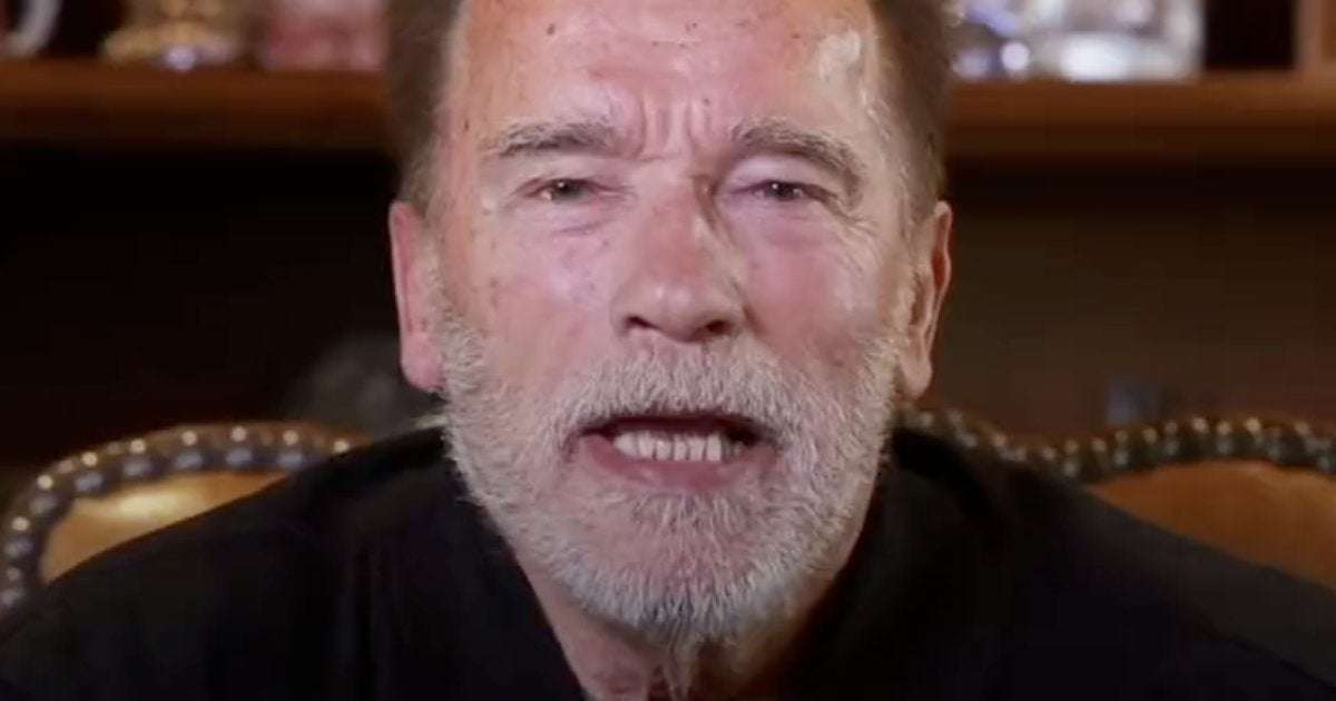 image for Arnold Schwarzenegger speaks to Russians in emotional plea against war in Ukraine