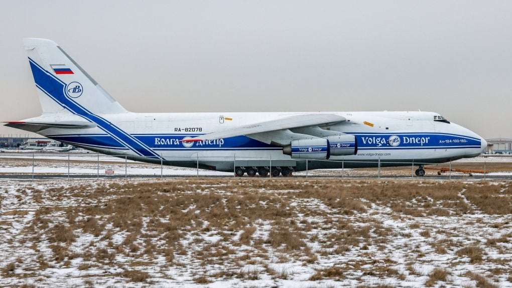 image for Massive Russian plane stuck at Toronto Pearson after being grounded indefinitely