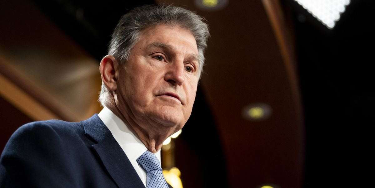 image for Joe Manchin Is a Walking, Talking Advertisement for the Real Consequences of Citizens United