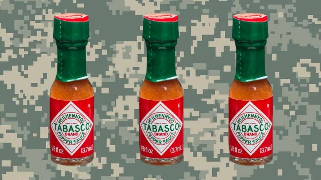 image for Tabasco bottles make a glorious return to the MRE