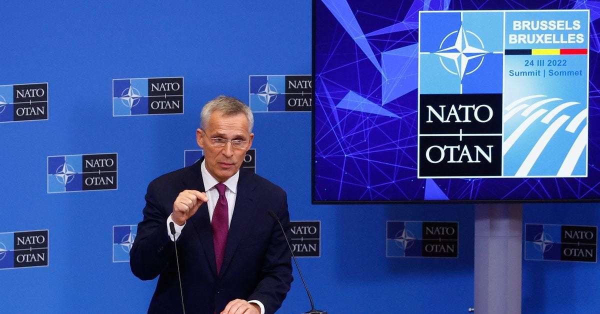 image for NATO head tells Russia it cannot win nuclear war
