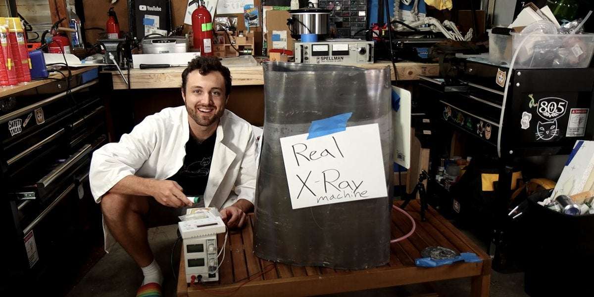 image for YouTuber Builds His Own X-Ray Machine After Getting Hit With a $69K Hospital Bill