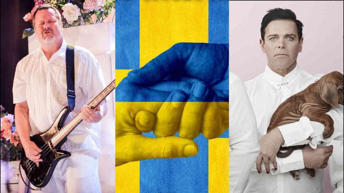 image for Rammstein/Faith No More/Agnostic Front members unite to cover The Beatles for Ukraine charity single