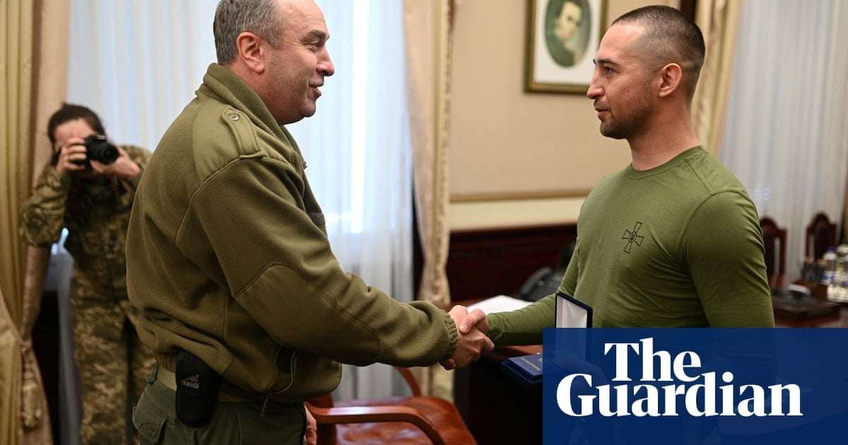 image for Ukraine gives medal to soldier who told Russian officer to ‘go fuck yourself’