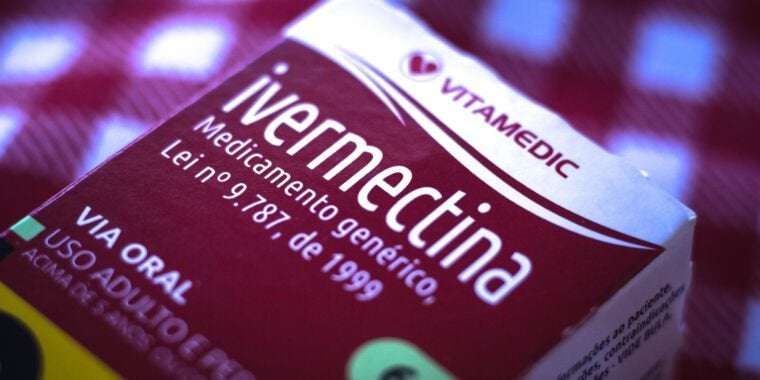 image for Ivermectin worthless against COVID in largest clinical trial to date