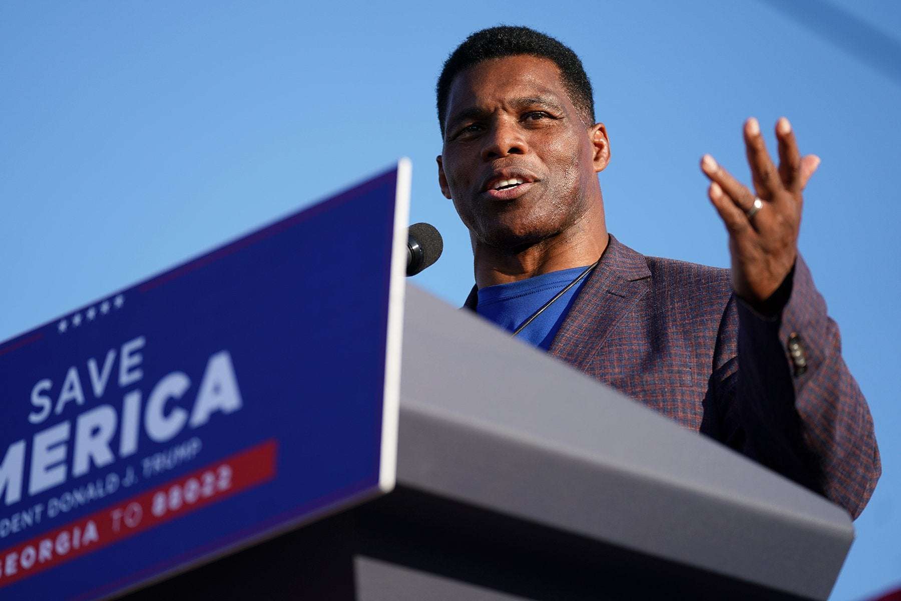 image for Turns Out Herschel Walker, Who Questioned How Evolution Is Possible, Repeatedly Lied About His Academic Record