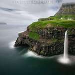 image for ITAP of a waterfall in Faroe islands