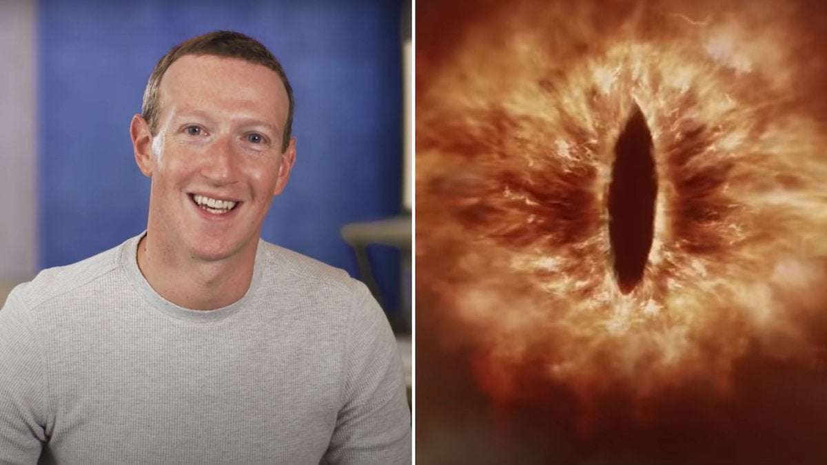 image for Mark Zuckerberg Says Meta Employees “Lovingly” Refer to Him as “The Eye of Sauron”