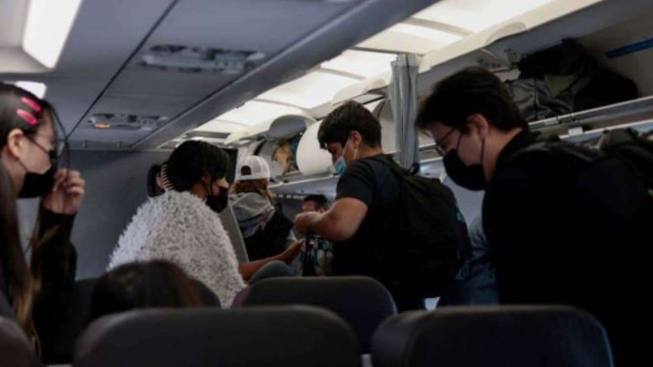 image for Lawmakers propose putting violent passengers on a no-fly list for life