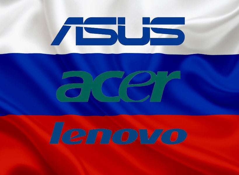 image for Lenovo, Acer, Asus disregard U.S. economic sanctions, continue to sell computers in Russia