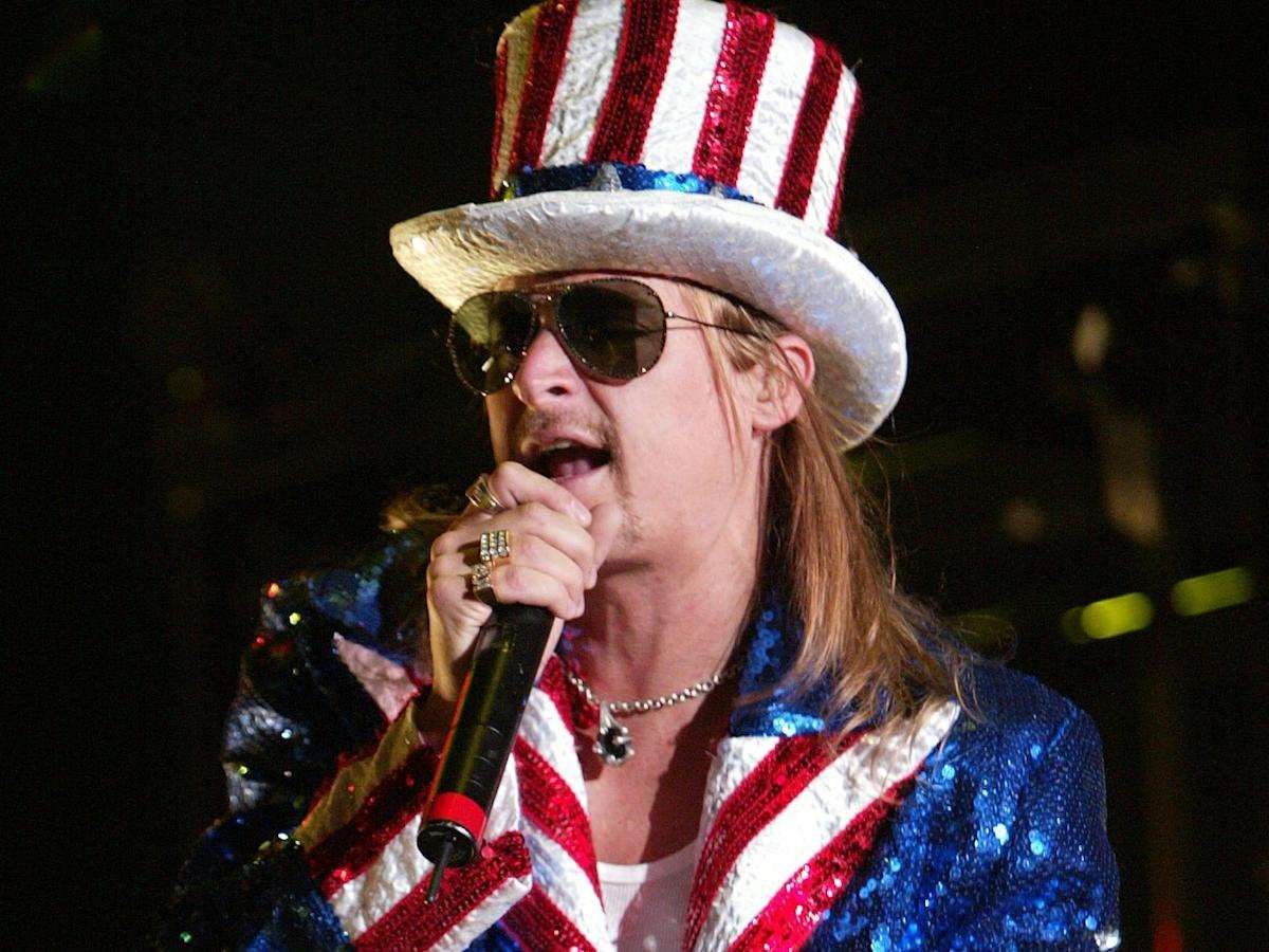 image for Trump recorded an opening video for Kid Rock's new tour, and after playing it the singer launched into an obscenity filled song about Fauci and BLM