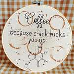image for This embroidery is dedicated to all coffee enthusiasts [OC]