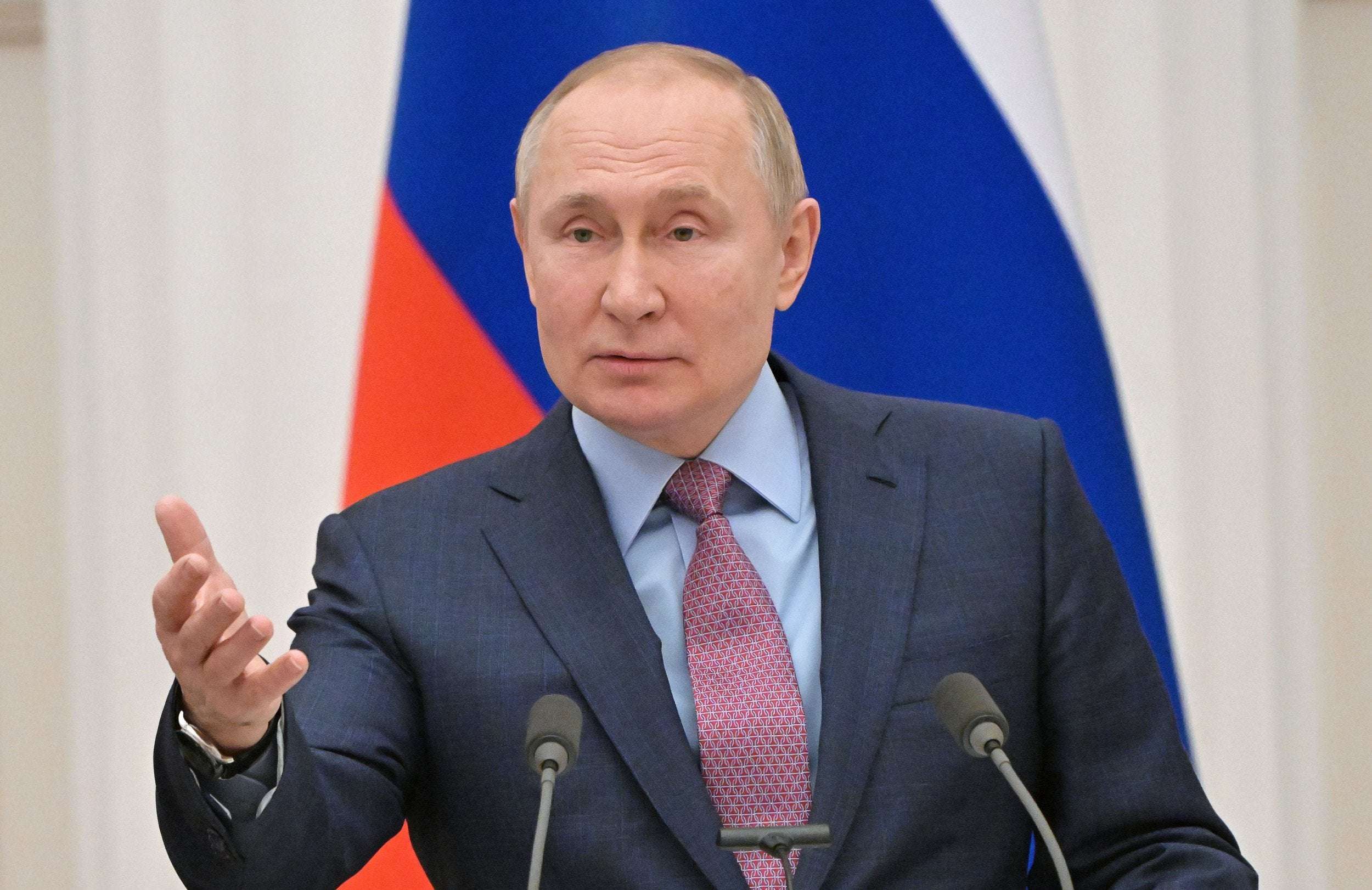 image for Vladimir Putin Says He Was Forced To Invade Ukraine: 'No Other Choice'