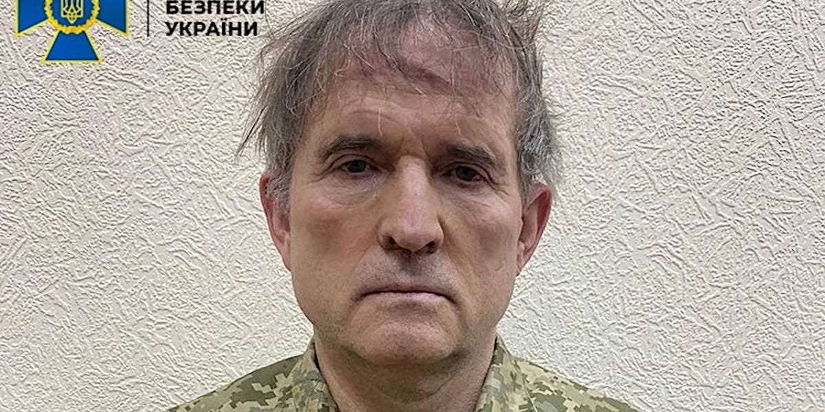 image for Ukraine has seized the assets of captured Putin ally Viktor Medvedchuk, including 50 homes, 26 cars, 30 plots of land, and one yacht