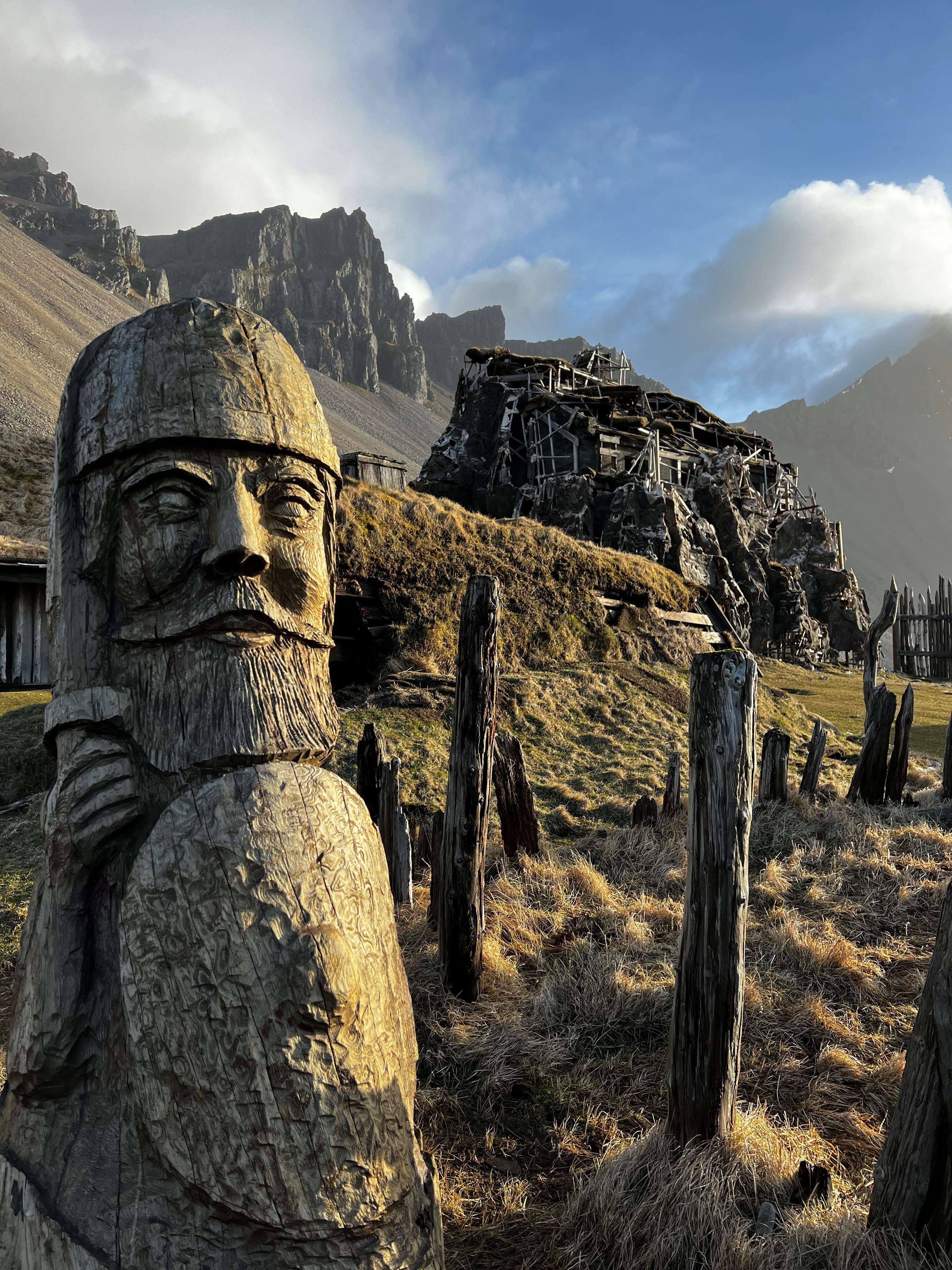 image showing ITAP of a Viking village in Iceland…