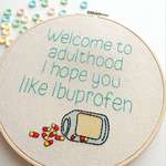 image for Welcome, kids! Embroidery + Watercolor