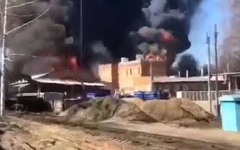 image for Russia's biggest chemical plant burns down in second mystery fire in a day
