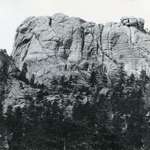 image for (OC) Mount Rushmore at the time it was unpresidented in 1908