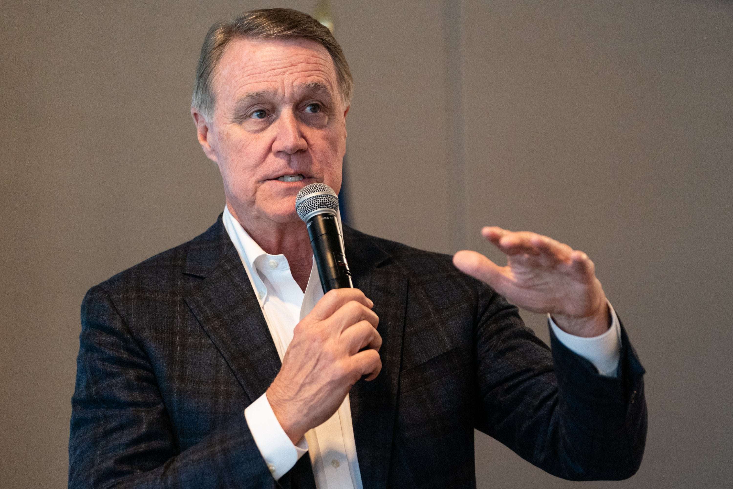 image for David Perdue Opens Georgia Primary Debate by Declaring Election Was Stolen