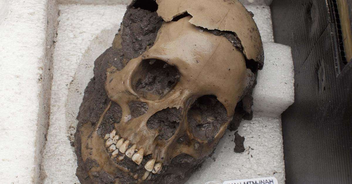 image for Police found 150 skulls at a "crime scene" in Mexico. It turns out the victims, mostly women, were ritually decapitated over 1,000 years ago.