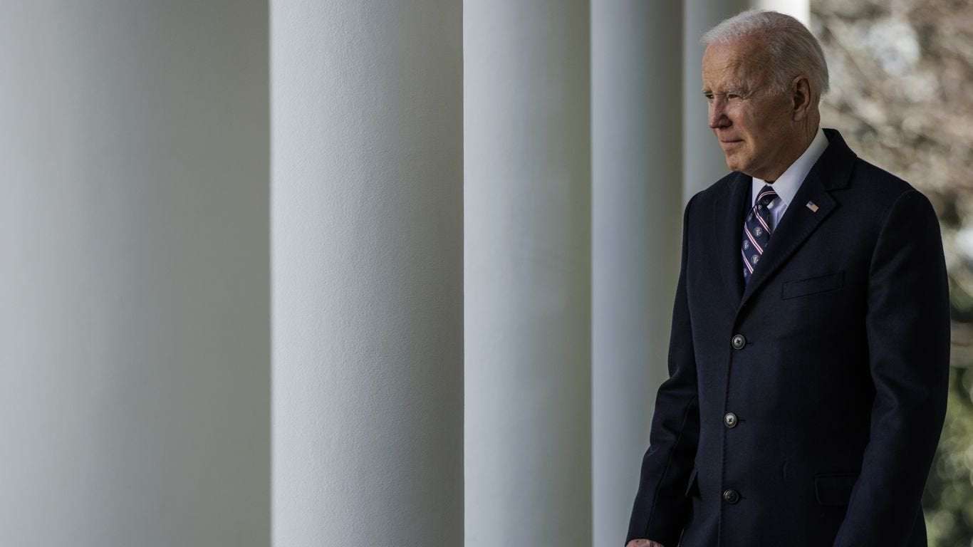image for Biden: "Radical" Supreme Court draft would threaten long-standing rights