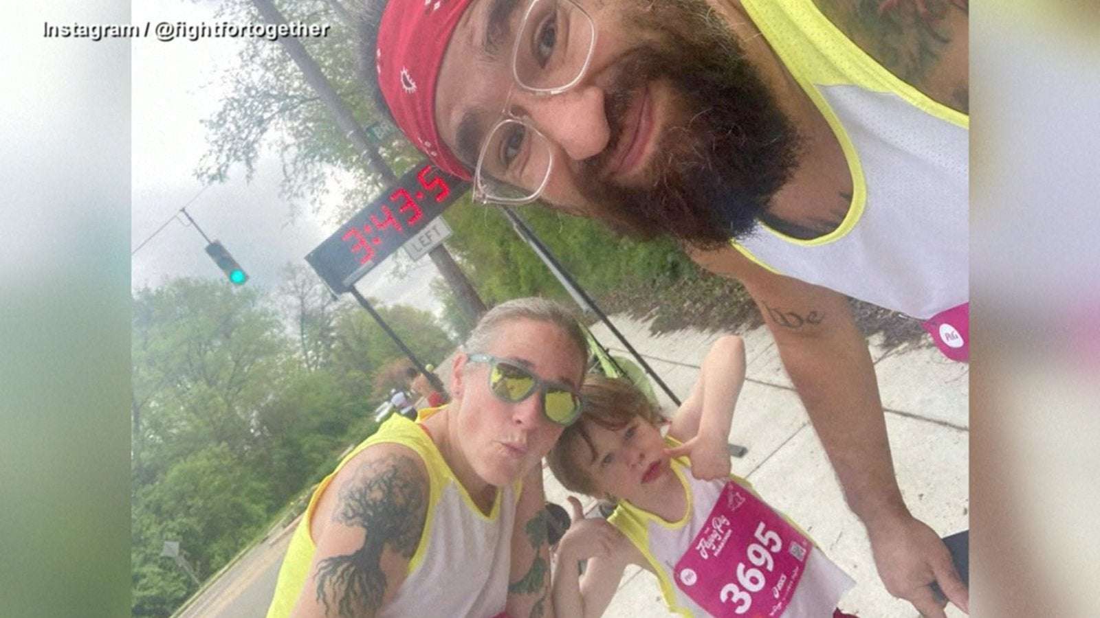 image for Family of 6-year-old who ran marathon visited by child protective services, parents speak out