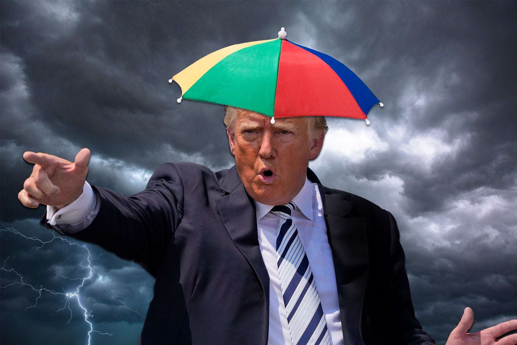image for Trump Kept Asking if China Was Shooting Us With a ‘Hurricane Gun’