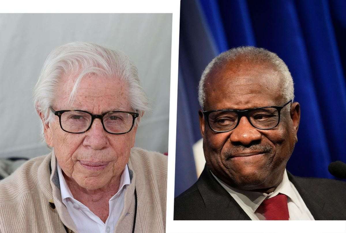 image for Carl Bernstein says Clarence Thomas has no standing to chide protesters after wife's election scheme