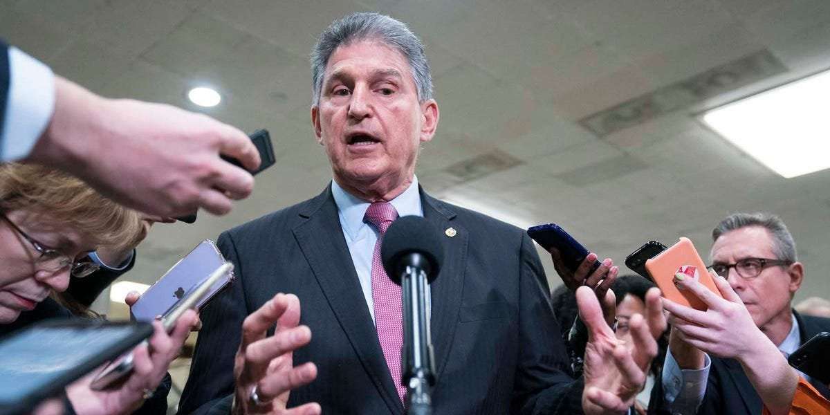 image for Joe Manchin says he'll vote against Democrats' bill codifying Roe v. Wade's abortion rights protections