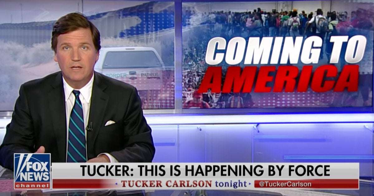 image for The Buffalo Shooter’s Manifesto Relied on the Same White Supremacist Conspiracy Pushed by Tucker Carlson