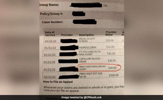 image for US Woman Shocked After Being Charged $40 "For Crying" During Doctor's Visit