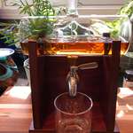 image for [OC] Early Father’s Day gift from my girls. Whiskey dispenser with a ship in the decanter.