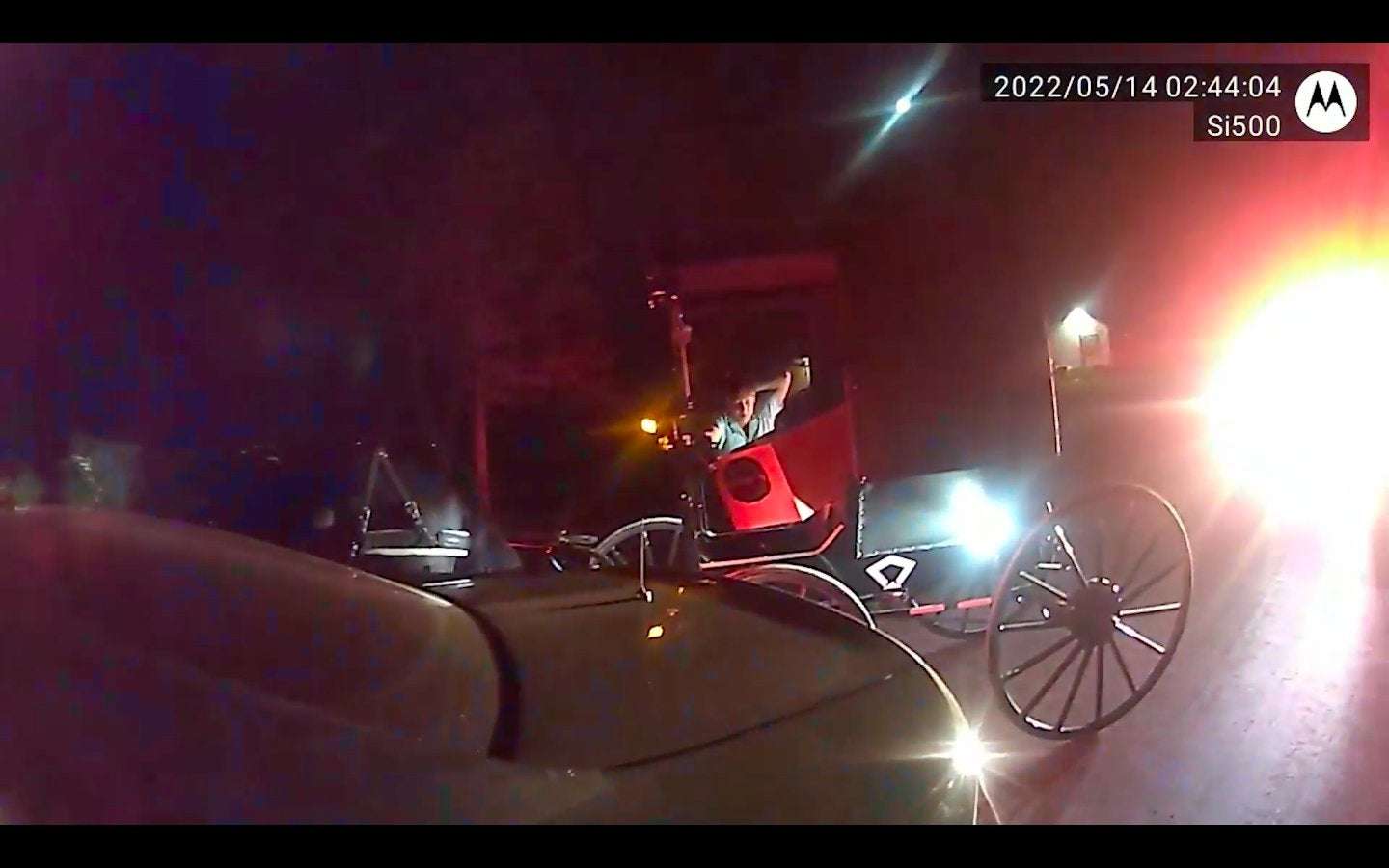 image for Ohio deputy encounters 'drunk Amish guy' slumped over in moving buggy: 'The horse knows how to get home'