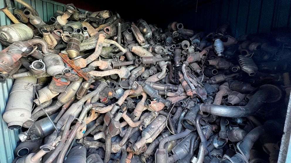 image for Phoenix cops find 1,200 catalytic converters as thefts soar
