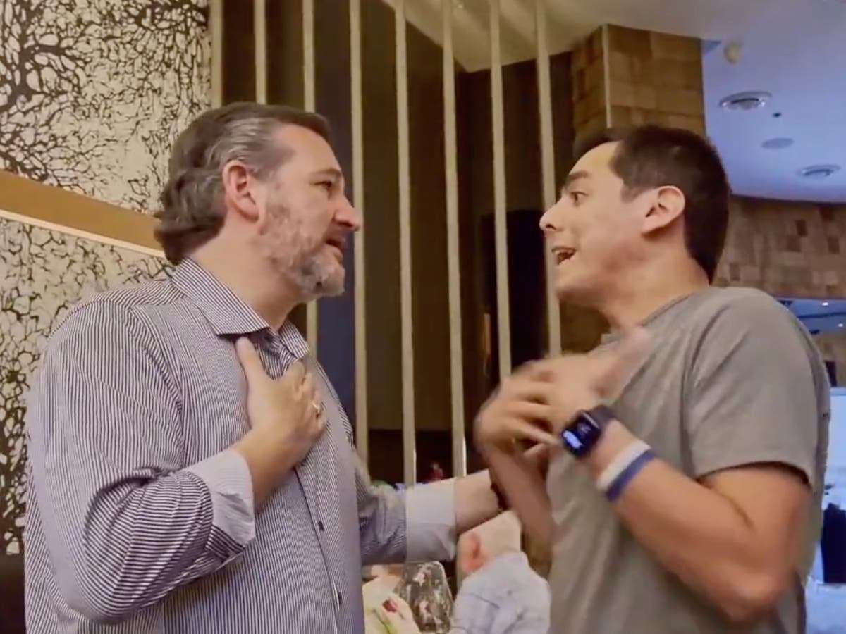 image for ‘Nineteen children died! That’s on your hands!’: Ted Cruz confronted after NRA convention over gun reform