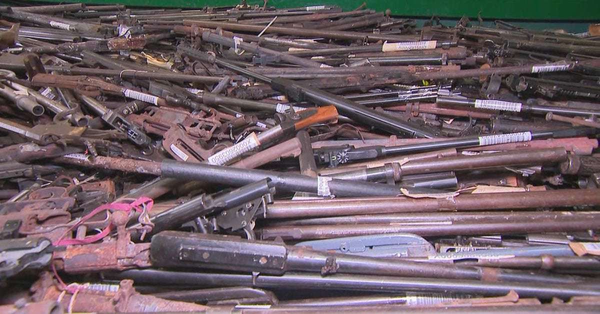image for Thousands of guns to be destroyed and recycled by NSW Police