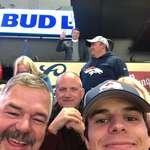 image for Wayne Gretzky photobombed me and my dad at the Avs game tonight