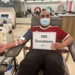 image for [OC] I completed my 500th donation at Canadian Blood Services