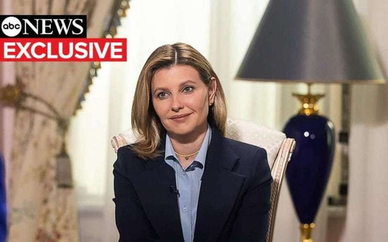 image for Ukraine's first lady tells ABC News that giving up land is 'like conceding a freedom'