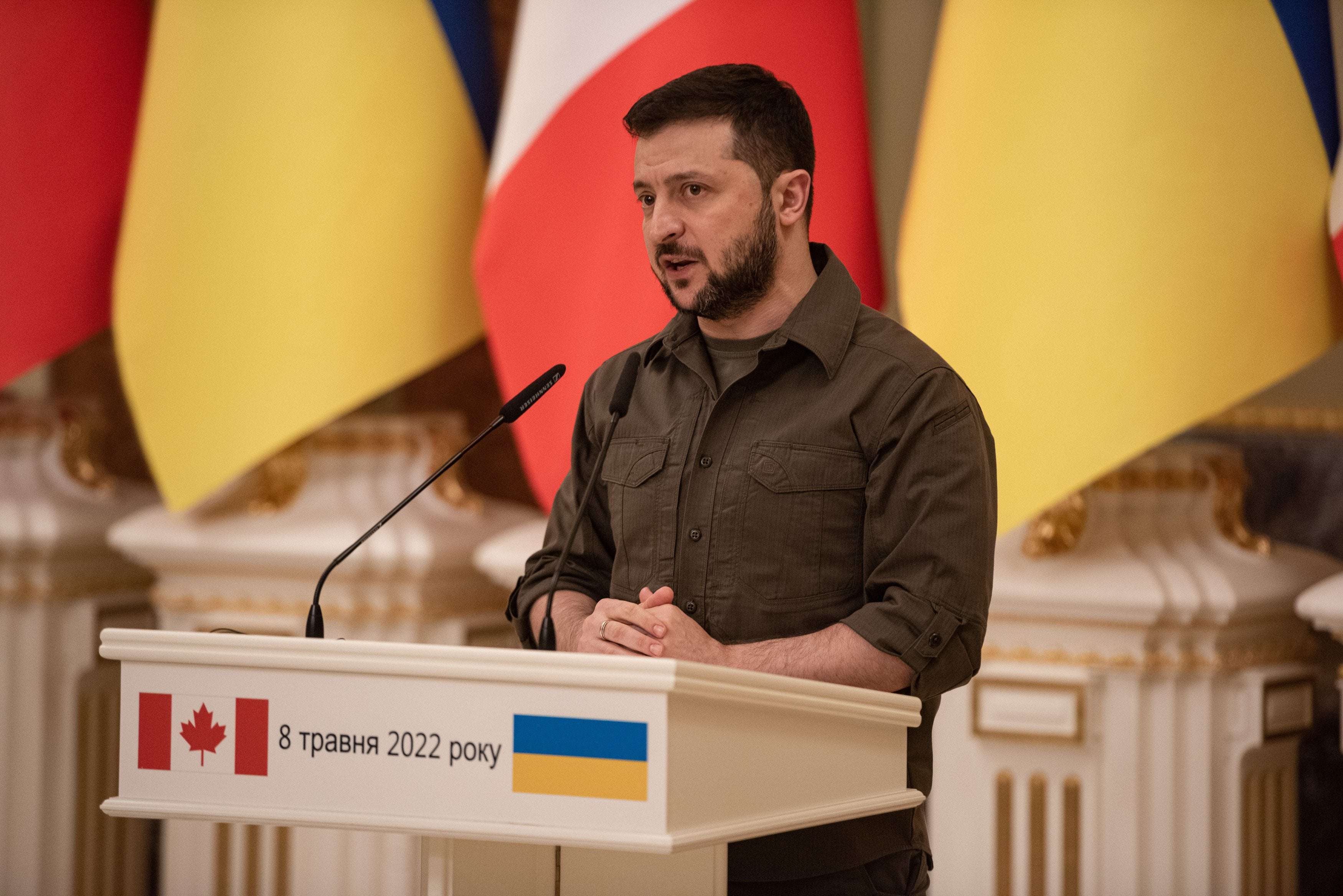 image for Zelensky Likens Russian Invasion to WWII 'Nazi Aggression'
