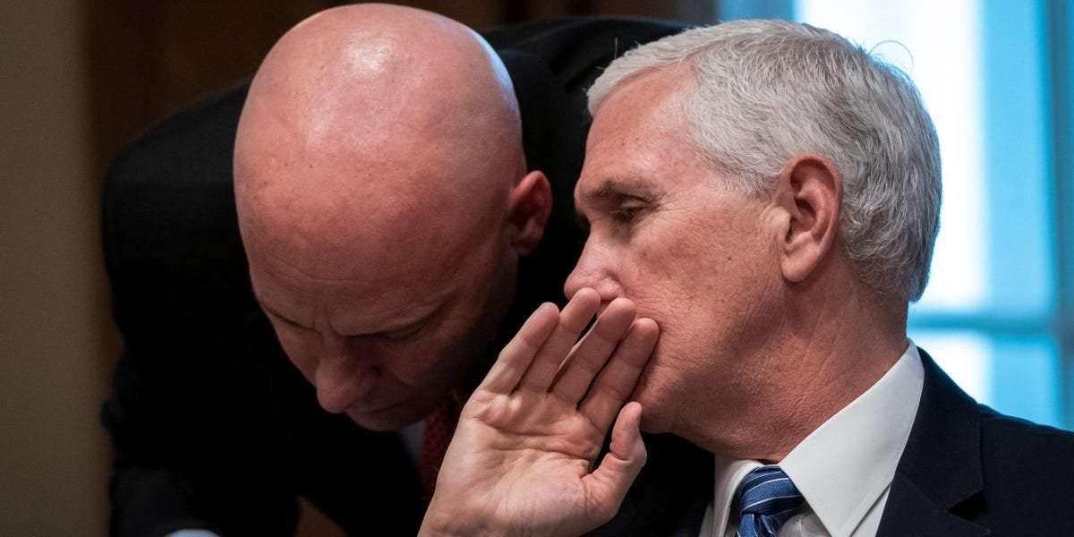image for Mike Pence's chief of staff alerted the Secret Service that Trump would publicly attack Pence on Jan. 5, 2021: report